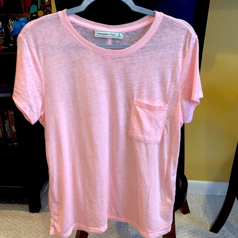 Small Abercrombie & Fitch Pink Shirt